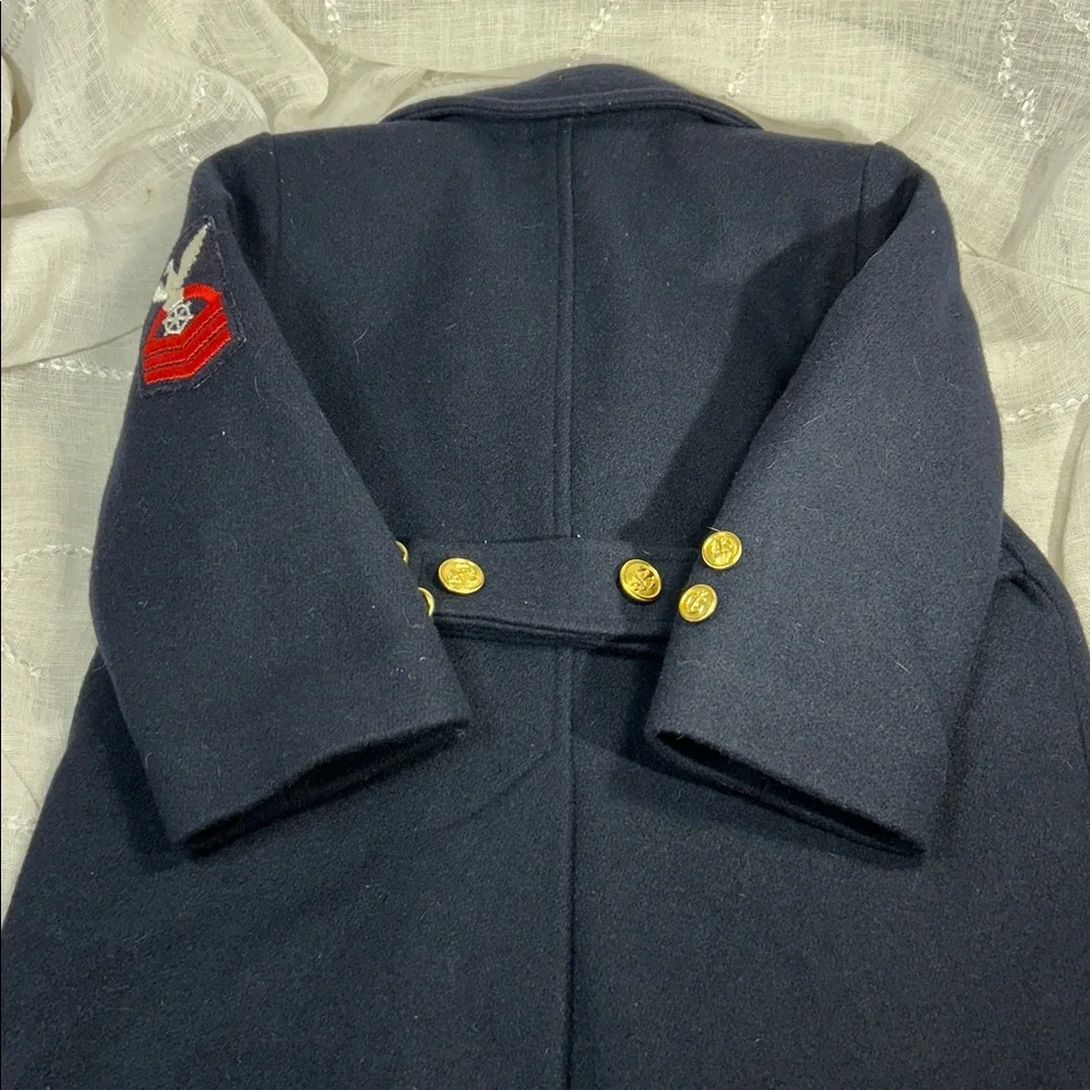 Fieldston Clothes wool pea navy marine coat K00058 size 3T